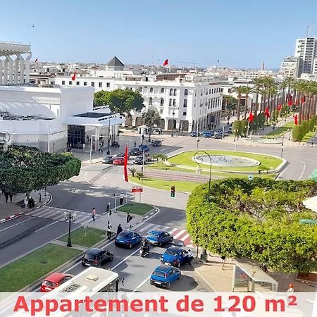 Panoramic View Of Downtown Rabat Leilighet Eksteriør bilde