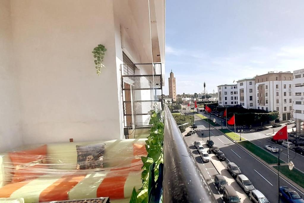 Panoramic View Of Downtown Rabat Leilighet Eksteriør bilde