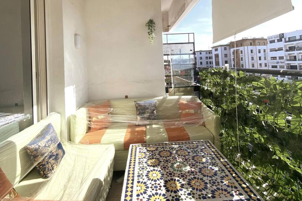 Panoramic View Of Downtown Rabat Leilighet Eksteriør bilde